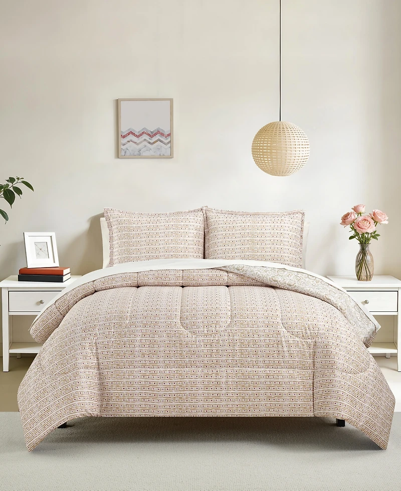 Macy's Adalia Reversible 3-Pc. Comforter Sets