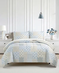 Macy's Patchwork Reversible 3-Pc. Comforter Sets