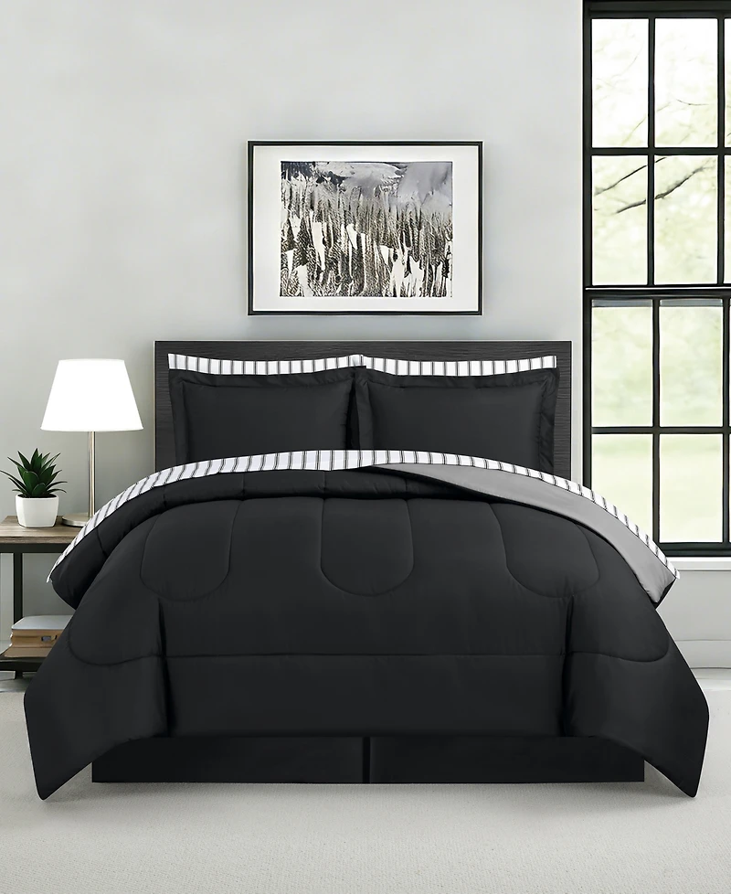 Macy's Drew Reversible 8-Pc. Comforter Sets