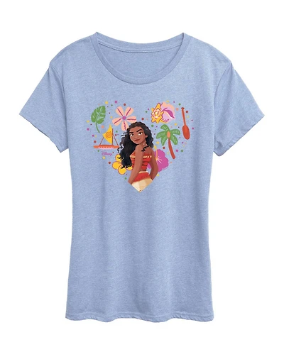 Hybrid Apparel Plus Disney Princess Moana Graphic T-Shirt