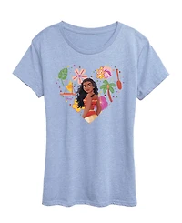 Hybrid Apparel Plus Disney Princess Moana Graphic T-Shirt