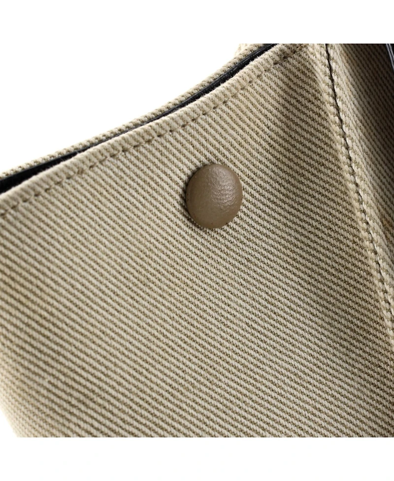 Pre-Owned Celine Medium Multicolor Trapeze Bag Leather and Felt