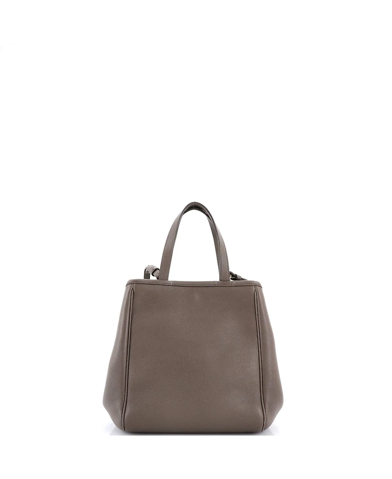 Pre-Owned Celine Small Folded Cabas Leather