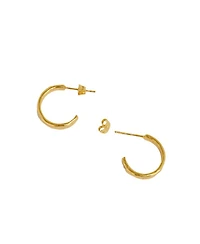 Ottoman Hands Dela Textured Hoop Earings