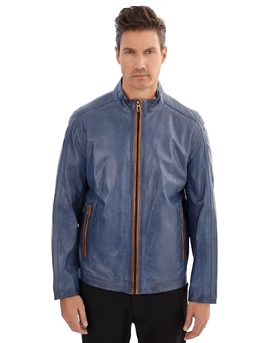 Regency Leathers Men's Gerry Leather Jacket