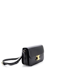 Pre-Owned Celine Medium Triomphe Shoulder Bag Smooth Calfskin