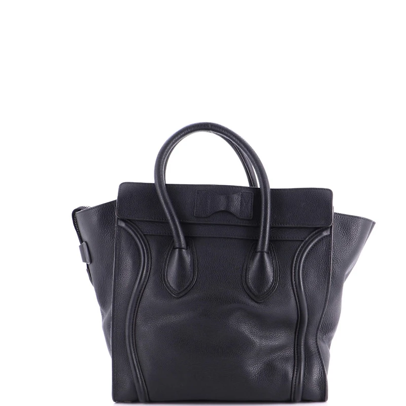 Pre-Owned Celine Mini Luggage Bag Grainy Leather