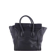 Pre-Owned Celine Mini Luggage Bag Grainy Leather