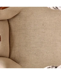 Pre-Owned Celine Small Cabas Thais Tote Triomphe Printed Canvas