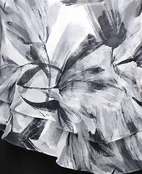 Alex Evenings Plus Scoop Neck Bell-Sleeve Blouse