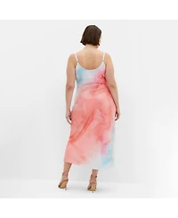 City Chic Women's Mali Print Dress