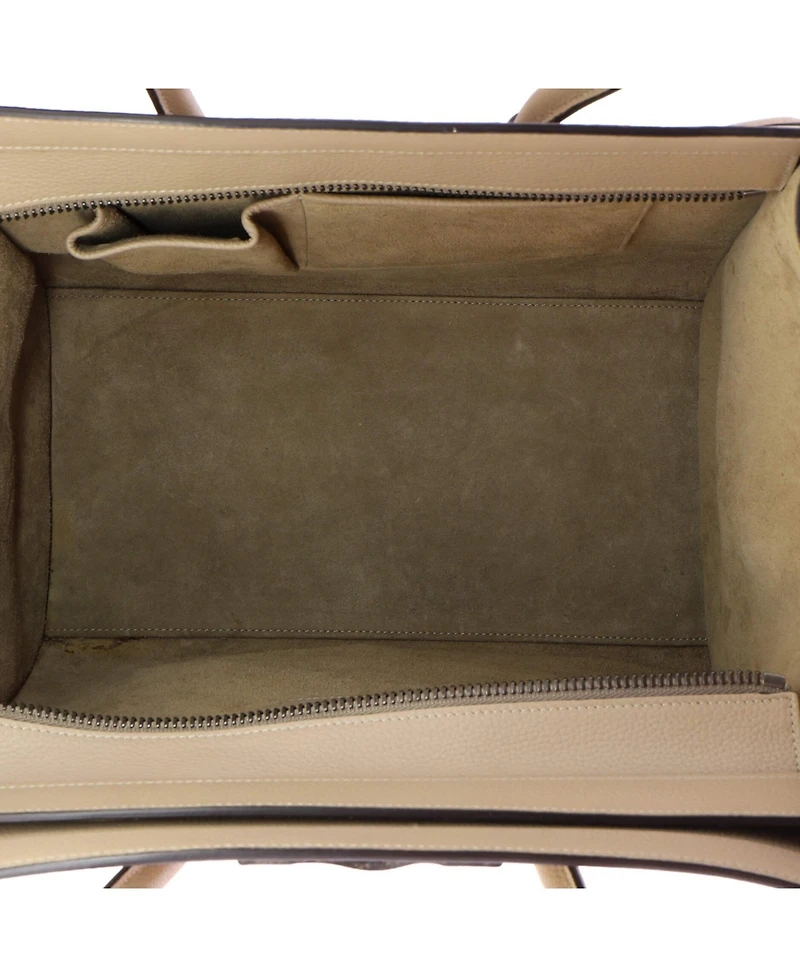Pre-Owned Celine Mini Luggage Bag Grainy Leather