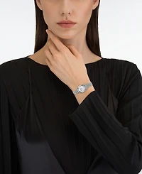 Ferragamo Women's Silver Stainless Steel Bracelet Watch, 23mm
