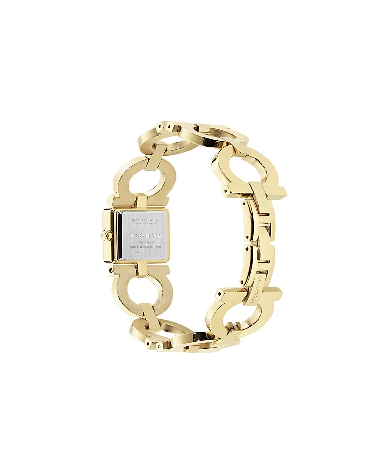 Ferragamo Women's Gold Stainless Steel Bracelet Watch