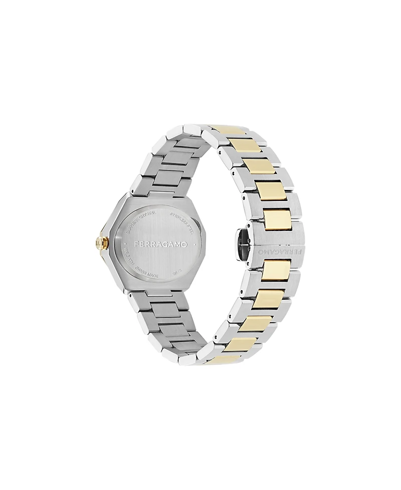 Ferragamo Women's Two-Tone Stainless Steel Bracelet Watch, 28mm
