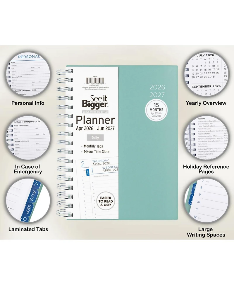 See it Bigger Daily Planner