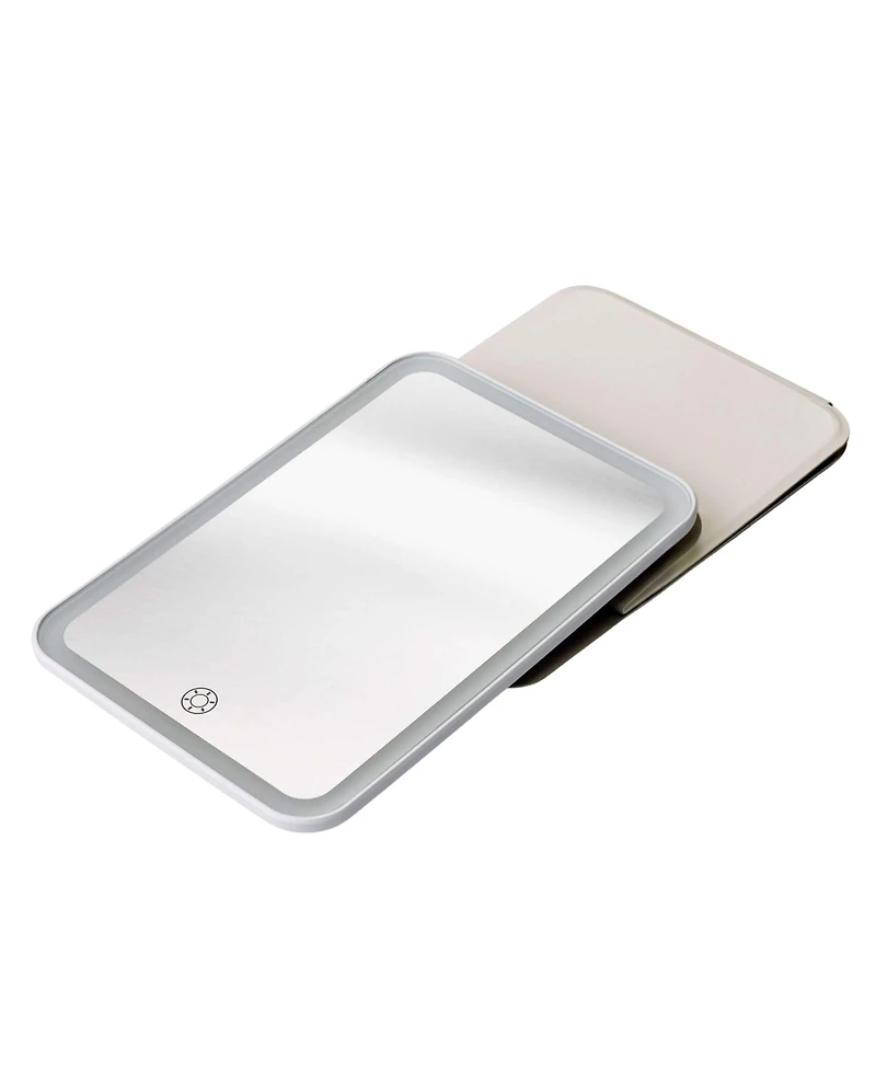 iHome iCV10 Travel Lighted Makeup Mirror with Adjustable Stand