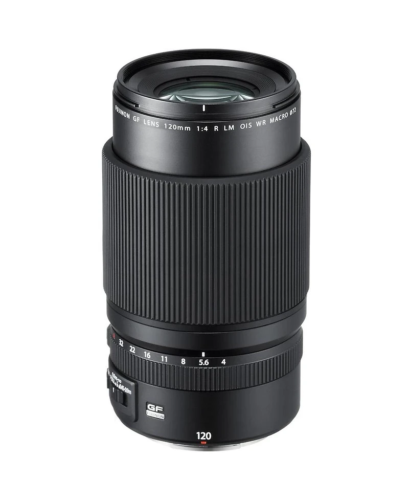 Fujifilm Fujinon Gf 120mm F/4 R Lm Ois Wr Macro Lens for Gfx Medium Format System - Bundle with Vanguard Veo 2 235CB 5-Section Carbon Fiber Tripod