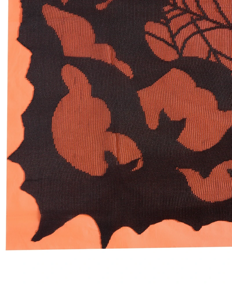 Elrene Bats Web Lace Halloween Tablecloth