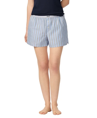 Gap Women's Poplin Pull-On Boxer Shorts
