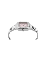 Philipp Plein Women's Plein Edge Silver Stainless Steel Bracelet Watch, 34mm