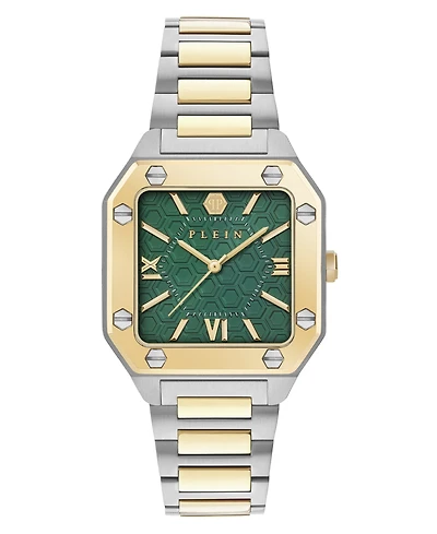 Philipp Plein Women's Plein Edge Two-Tone Stainless Steel Bracelet Watch, 34mm