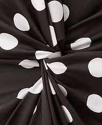 Mango Women's Halter Polka Dot Swimsuit