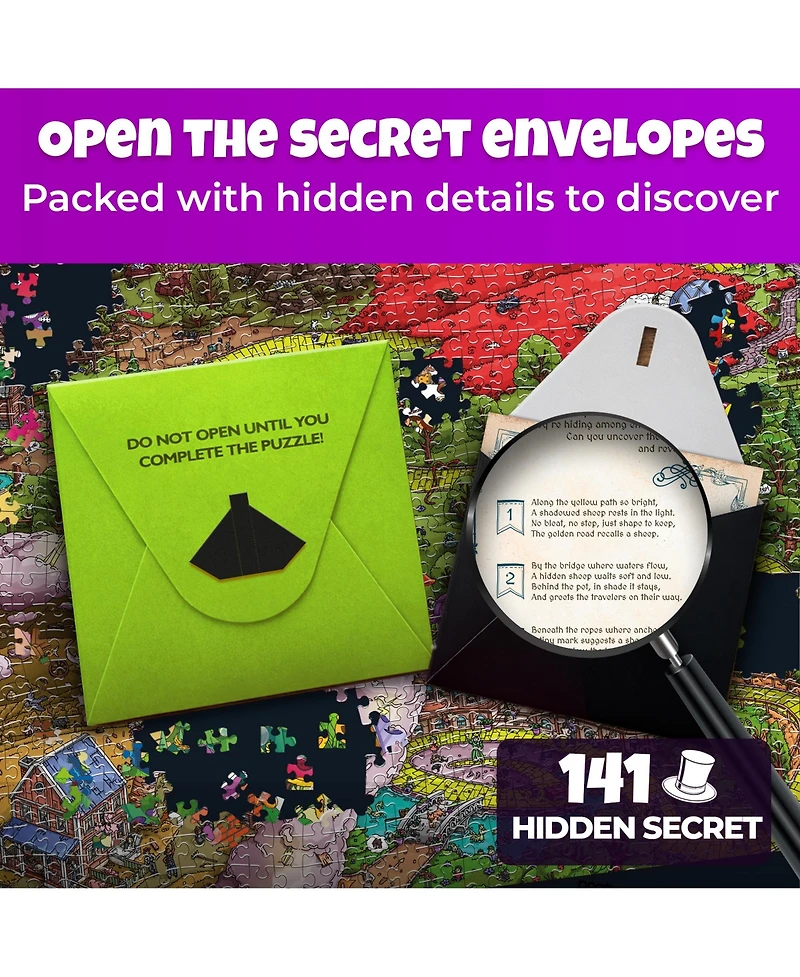 Quokka 1000 Piece Puzzle for Adults Hood — Fantasy Adult Puzzles with Secret Tasks & Fairy Tale Audio Story Deep Relaxation