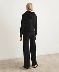 Mango Women's Hood Detail Cotton Pajama Sweatshirt