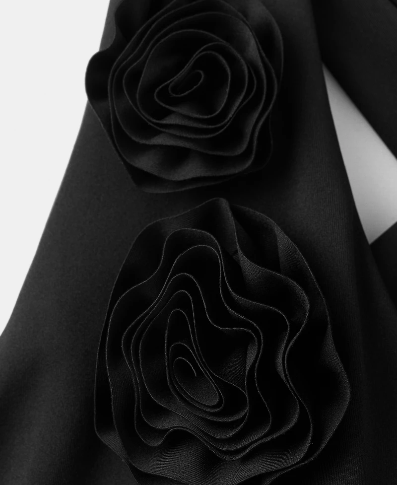 Mango Women's Floral Cross-Back Swimsuit