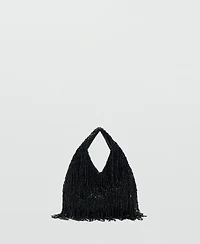 Mango Women's Fringed Handbag