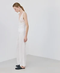 Mango Women's Basic Long Lyocell Trousers