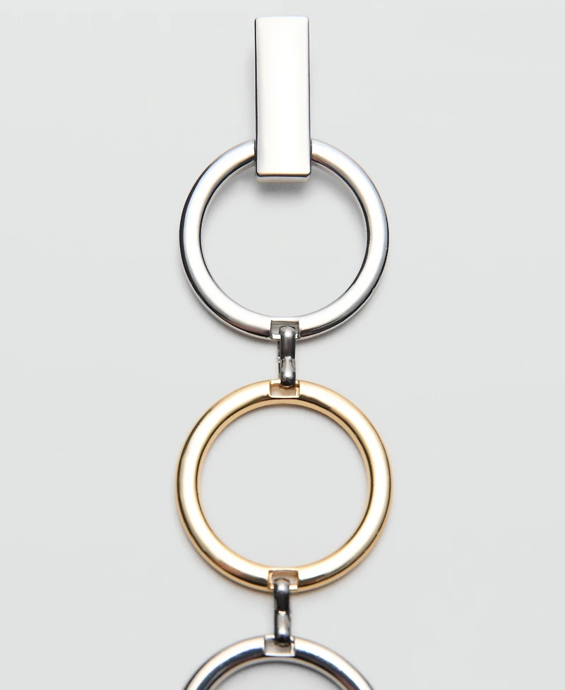 Mango Women's Chain-Link Belt