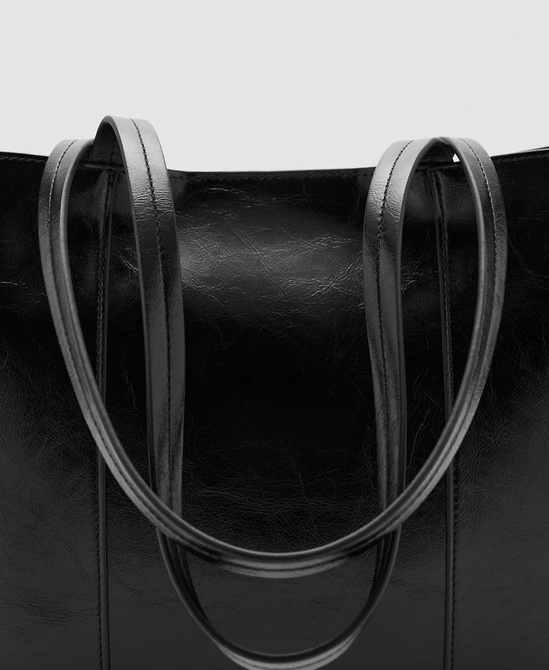 Mango Women's Medium Shopper Bag