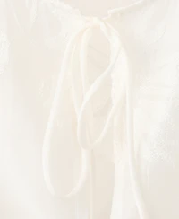 Mango Women's Floral Embroidery Lyocell Blouse