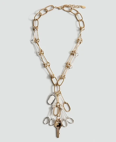 Mango Women's Pendant Chain Necklace