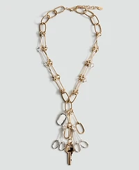 Mango Women's Pendant Chain Necklace