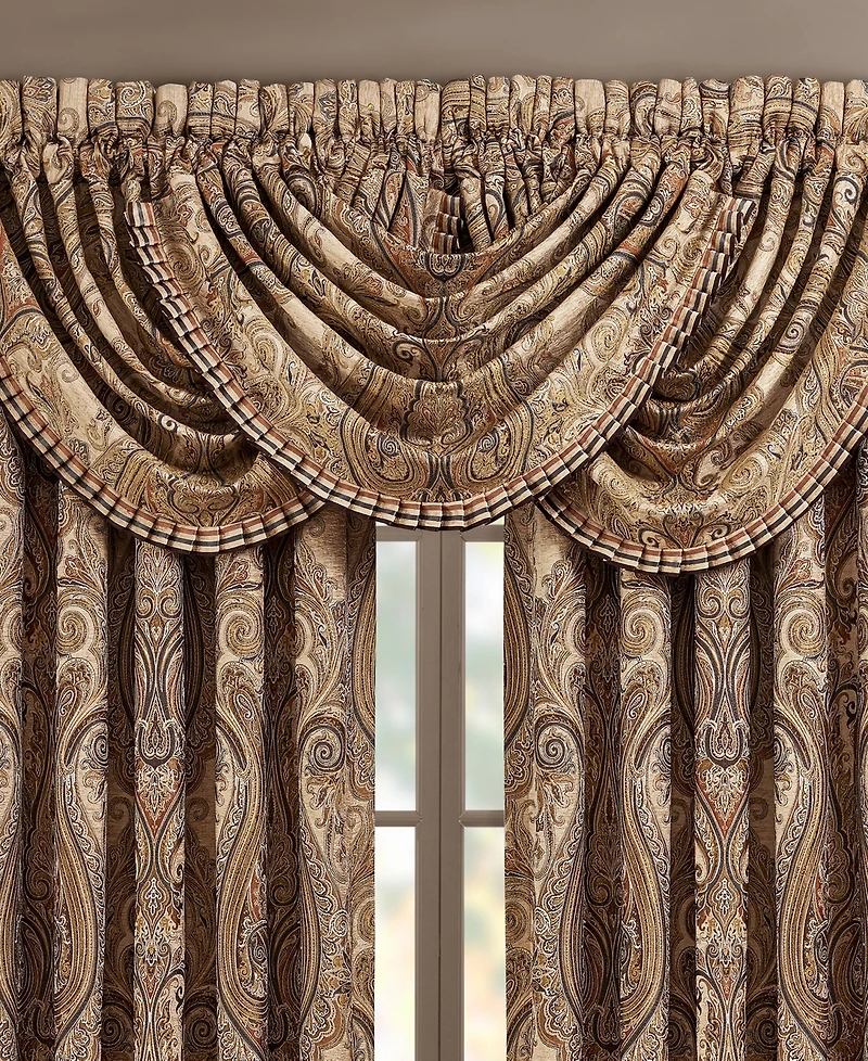 J Queen New York Luciana Waterfall Window Valance