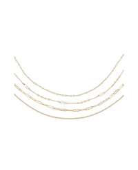 Retro Chic Aeolian Echo Necklace Set