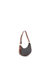 Pre-Owned Celine Mini Ava Bag Triomphe Coated Canvas