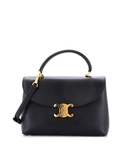 Pre-Owned Celine Medium Nino Top Handle Bag Leather