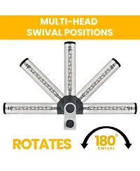 Sorbus Bright Led Lights-360 Degree Clamping Grill Light