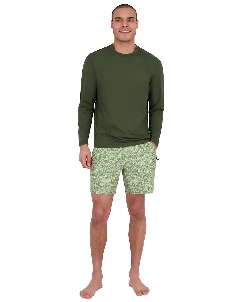 Spyder Men's Core Long-Sleeve Crewneck Upf 50+ Rashguard