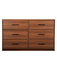 flynama 5 Drawer Mid Century Modern Dresser Sturdy Cabinet for Living Room Home Furniture with Spacious Drawers Easy Assem
