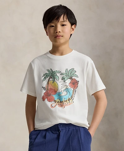 Polo Ralph Lauren Boys 8-20 Cotton Jersey Graphic Tee