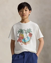 Polo Ralph Lauren Boys 8-20 Cotton Jersey Graphic Tee