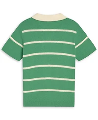 Scotch & Soda Boys' 8-16 Striped Short-Sleeve Polo Shirt