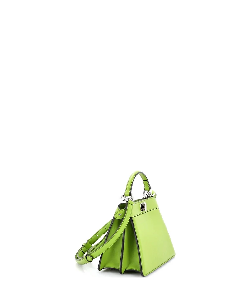 Pre-Owned Fendi Petite Peekaboo ISeeU Bag Leather