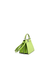 Pre-Owned Fendi Petite Peekaboo ISeeU Bag Leather