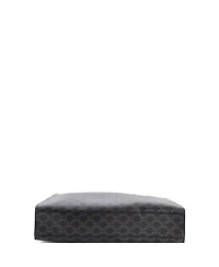 Pre-Owned Celine Horizontal Logo Cabas Tote Triomphe Coated Canvas